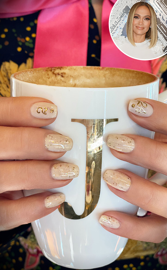 Jennifer Lopez, Nails, Kobe Bryant Tribute, Gianna Bryant Tribute Jennifer Lopez, Nails, Kobe Bryant Tribute, Gianna Bryant Tribute
